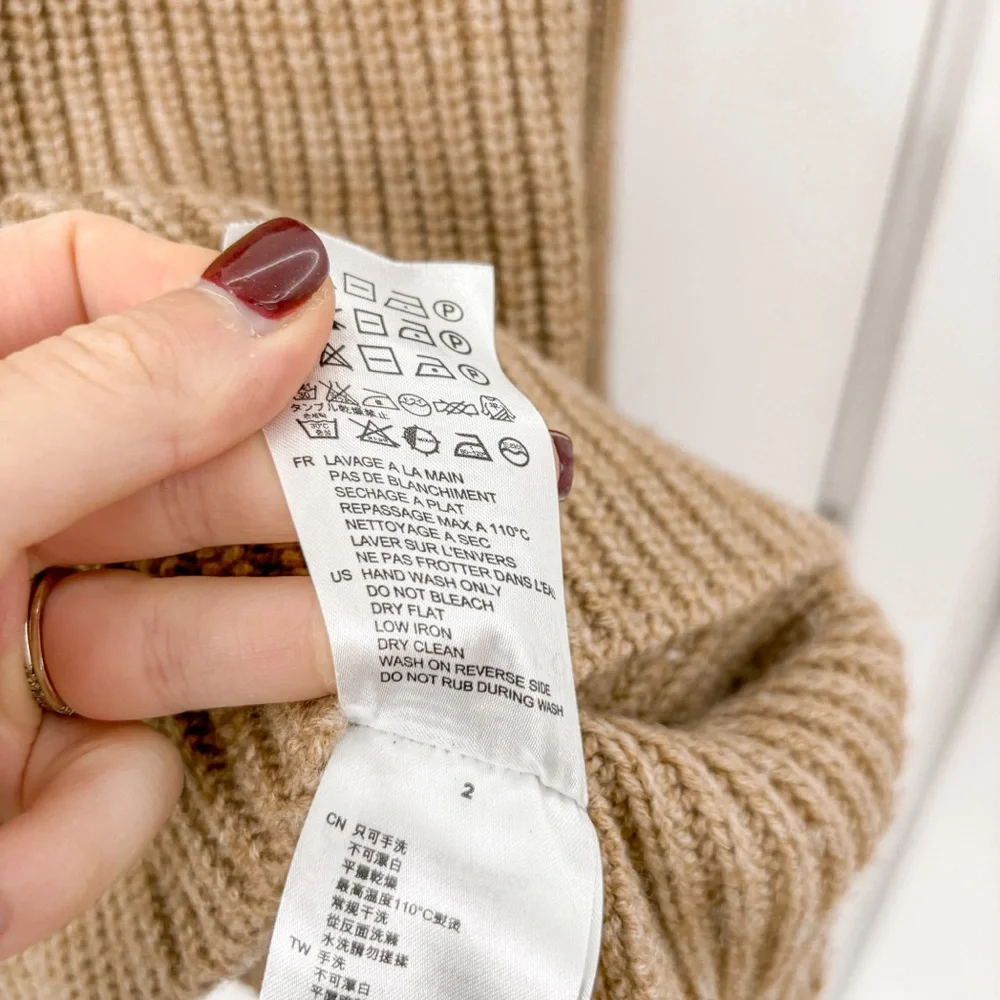 Sandro Argyle Wool Crewneck Sweater - Picture 8 of 13